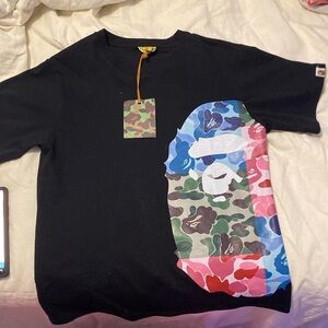 Multi color Bathing ape shirt